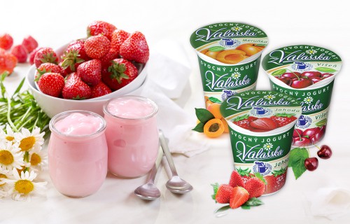 Obrázek k aktualitě Ovocné jogurty z Mlékárny Valašské Meziříčí