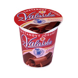 Smetanový jogurt z Valašska čokoláda